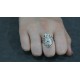 Anillo Virgen Rocío labrado