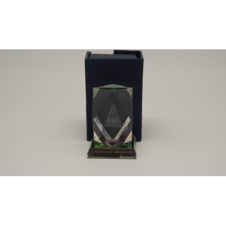 Cubo de cristal picos