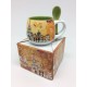 TAZA MINI BOX ROCIO CON CAJA 9,5 x 7 cm