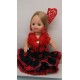 MUÑECA FLAMENCA PEINETA PQ