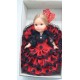 MUÑECA FLAMENCA GRANDE PEINETA TRAJE ROJO