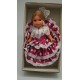 MUÑECA FLAMENCA GRANDE PEINETA TRAJE ROSA