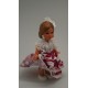 MUÑECA FLAMENCA GRANDE PEINETA TRAJE ROSA