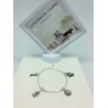 Pulsera del camino - plata de ley 925