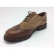 Zapato c-08 marrón  piel