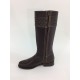 Bota C 100 fleco en piel