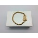 Pulsera Pastora acero bañado