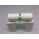 Pulsera Pastora acero bañado