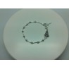 Pulsera Rosario bolas 4 mm plata de ley 925