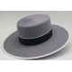 Sombrero de lana color gris