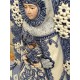 Reina grande azul
