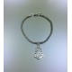 Pulsera acero silueta calada