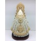 virgen del Rocío policromía