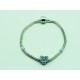 Pulsera con charm virgen del rocio