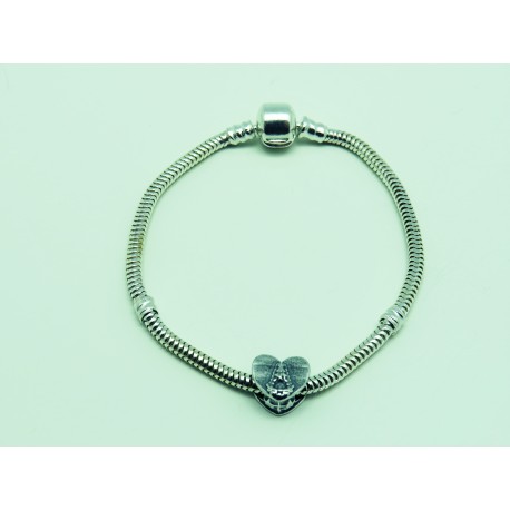 Pulsera con charm virgen del rocio