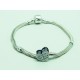 Pulsera con charm virgen del rocio