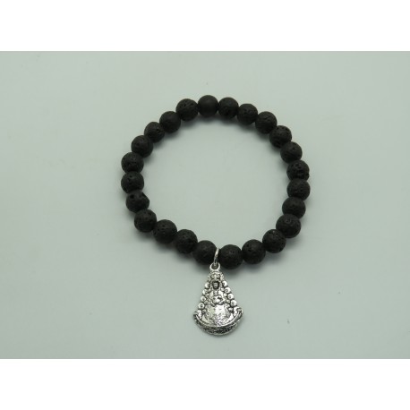 Pulsera lava de volcán rocio