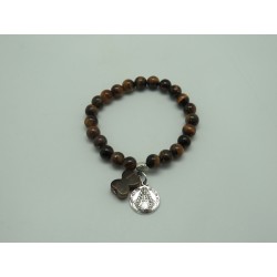 Pulsera bolas de cristal