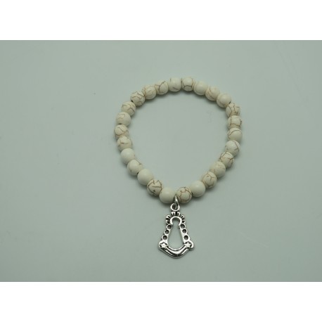 Pulsera bolas de cristal
