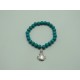 Pulsera bolas de cristal