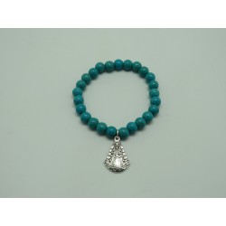 Pulsera bolas de cristal