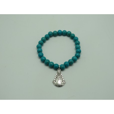 Pulsera bolas de cristal