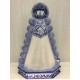 Imagen virgen del Rocio azul