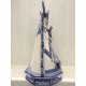 Imagen virgen del Rocio azul