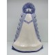 Imagen virgen del Rocio azul