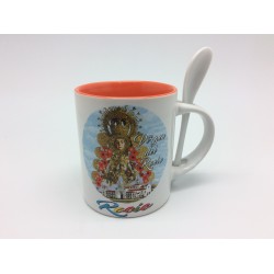 Taza con cuchara