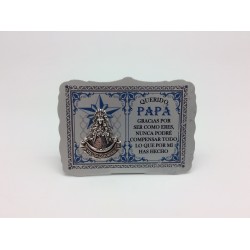 Placa dedicatoria familia