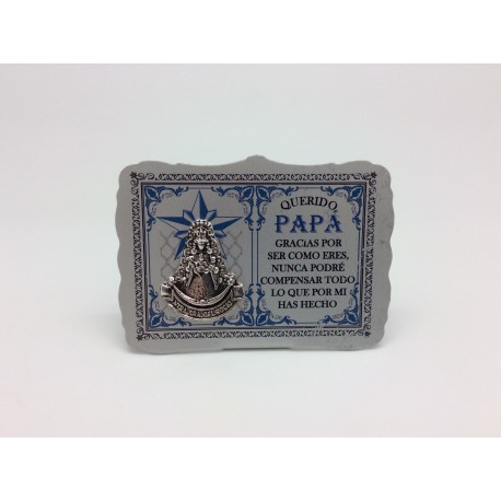 Placa dedicatoria familia