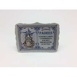 Placa dedicatoria familia