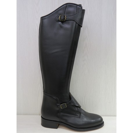 Bota polo negra salvaestrivos