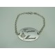 Pulsera mamá plata de ley 925