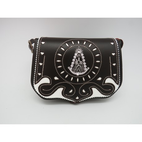 Bolso virgen del Rocio Marrón oscuro