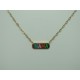 Cadena con placa mama