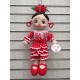 Muñeca flamenca de trapo