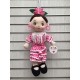 Muñeca flamenca de trapo