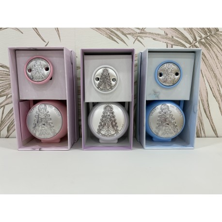 Pinza y porta chupete bebé