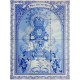 Mosaico de la virgen del rocio Azul (Reina )