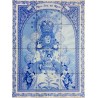 Mosaico de la virgen del rocio Azul (Reina )
