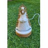 Figura virgen del rocio iluminada luz led