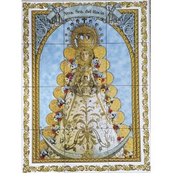Virgen del Rocío  CEFOARTE – Fábrica de Cerámica Artesanal