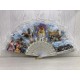 Abanico con encaje Virgen del Rocío